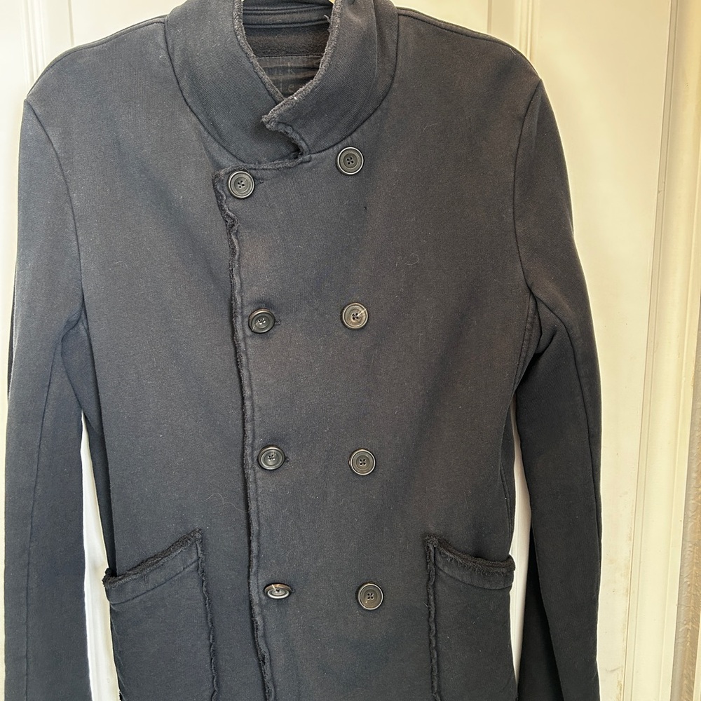 Frank & Eileen Navy Belfast Jacket Small